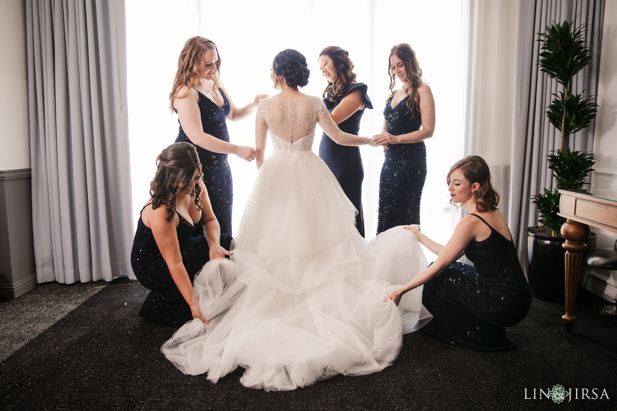 005 museum of art san diego bridesmaids wedding photography