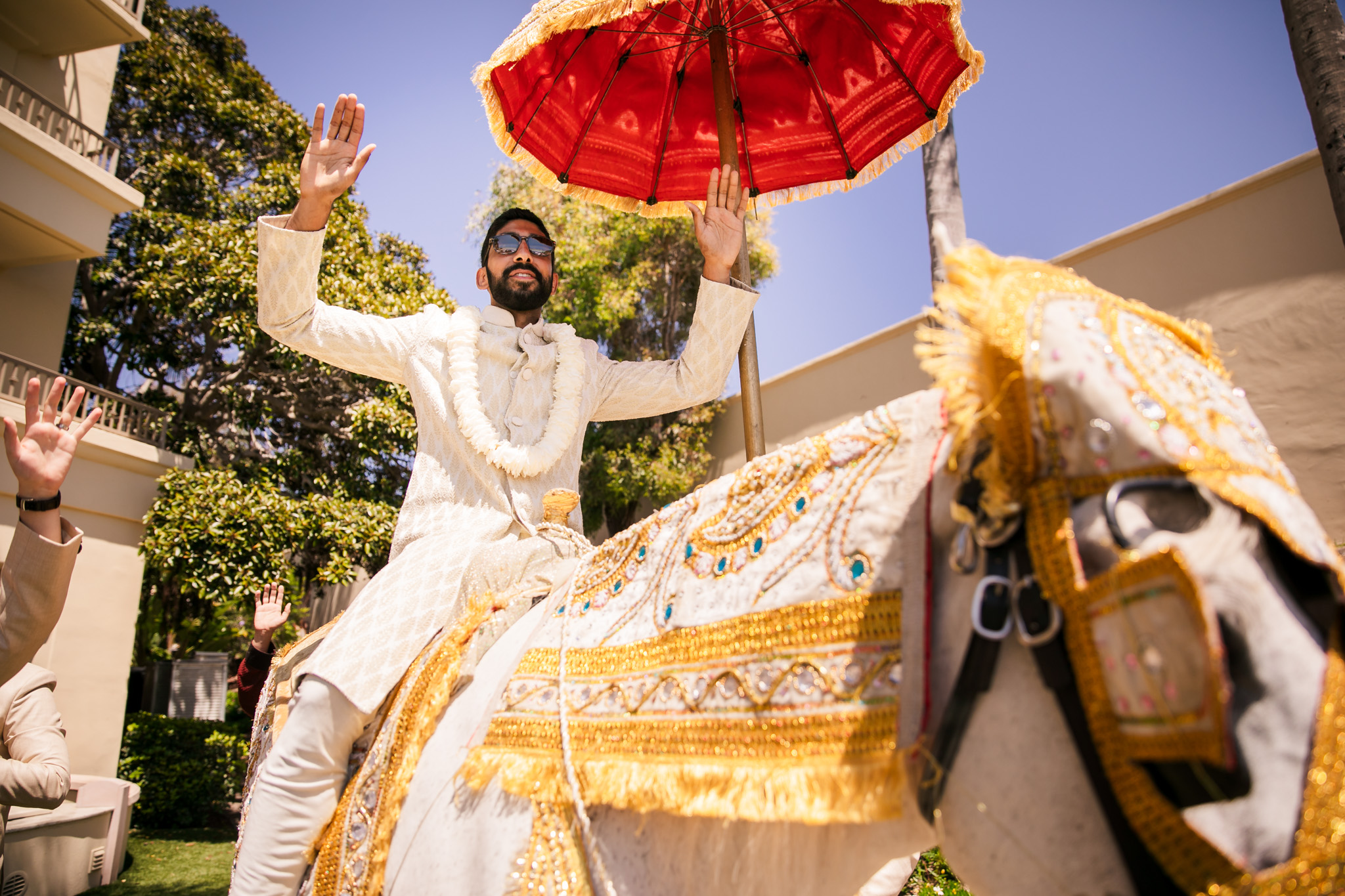 008 ritz carlton laguna niguel indian baraat wedding photography