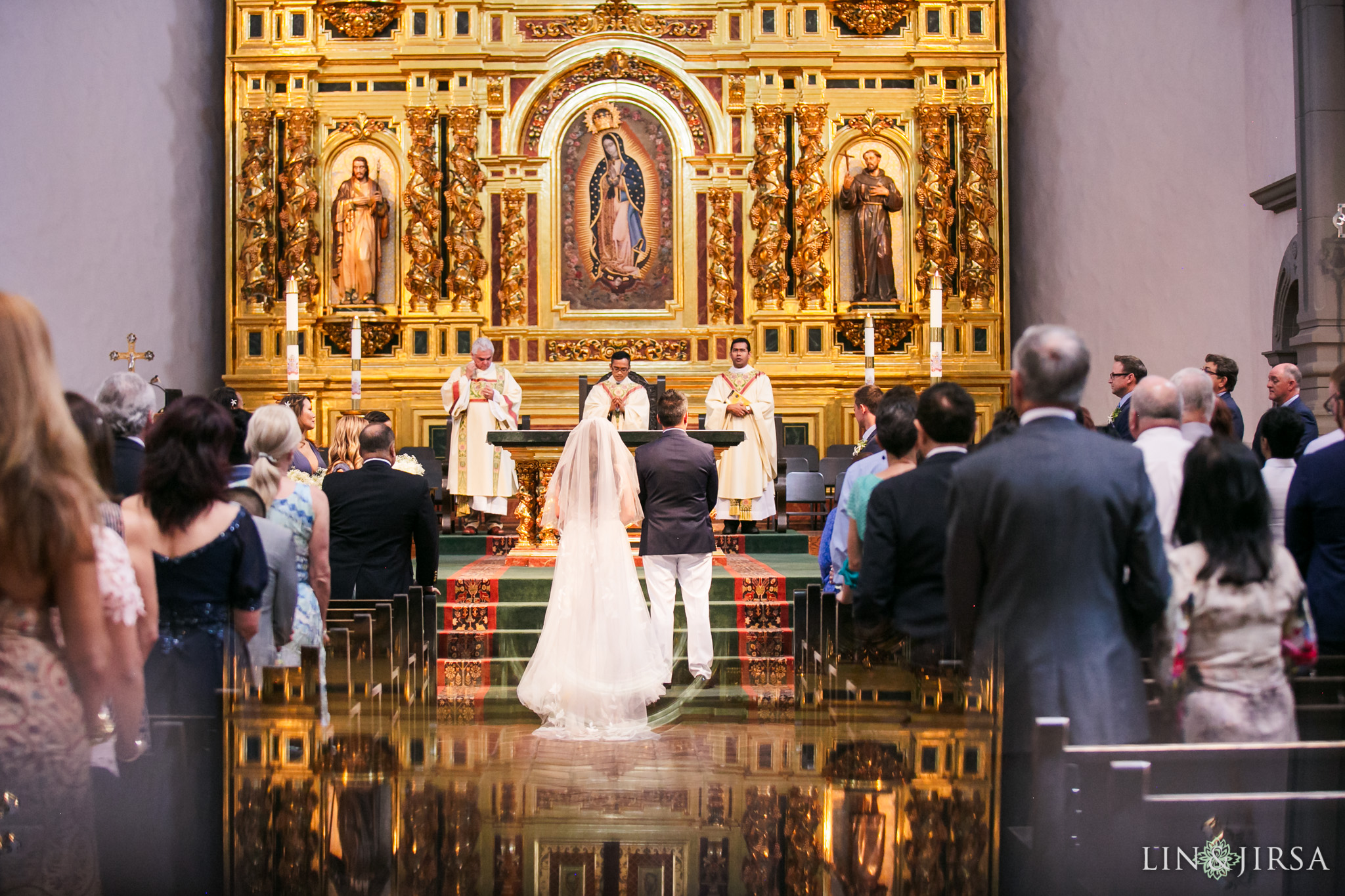 014 mission basilica san juan capistrano wedding ceremony photography