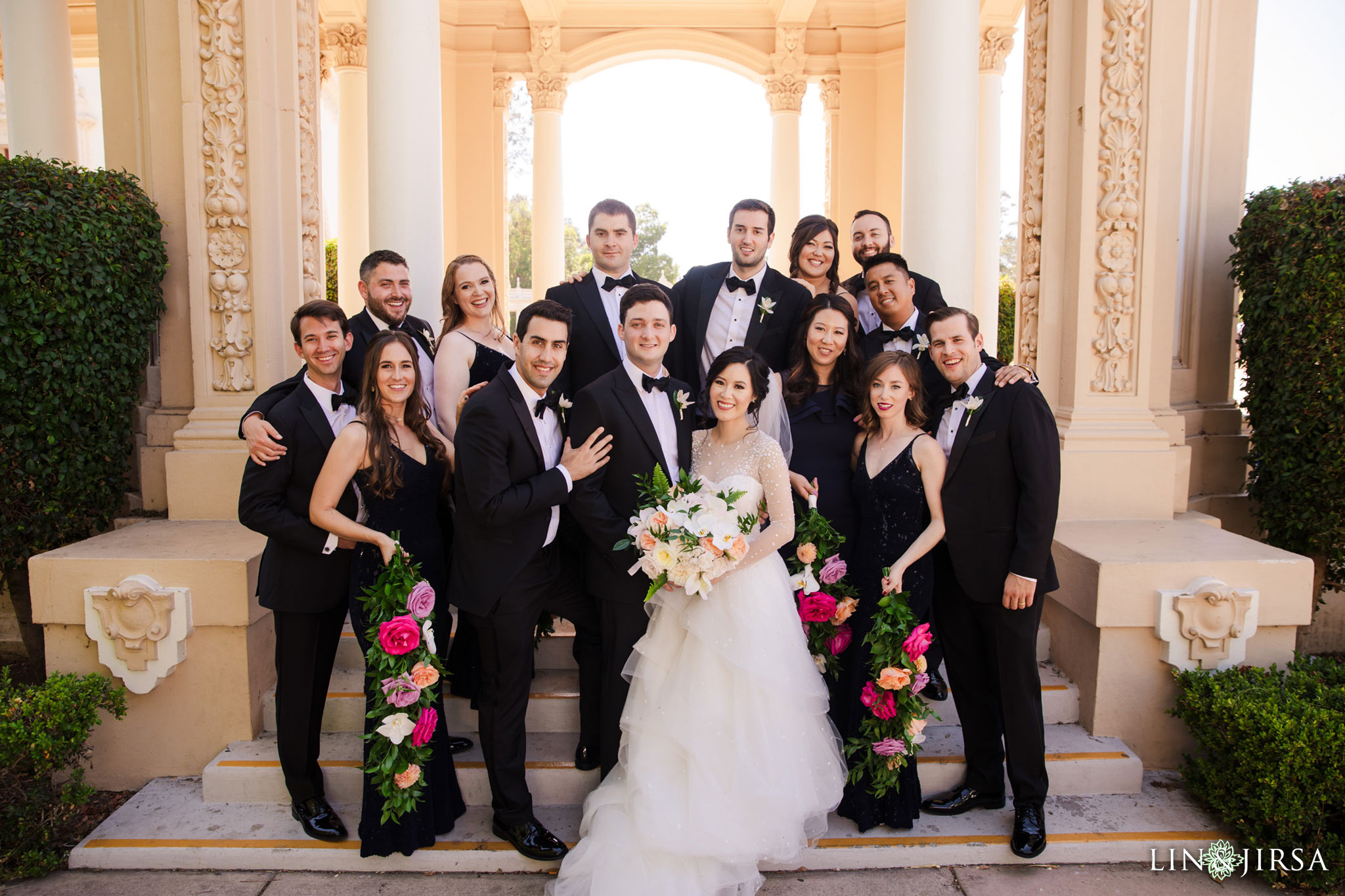 san diego wedding party photography