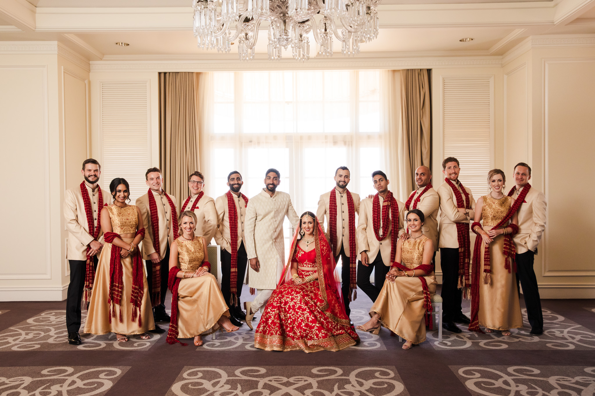 022 ritz carlton laguna niguel indian wedding party photography