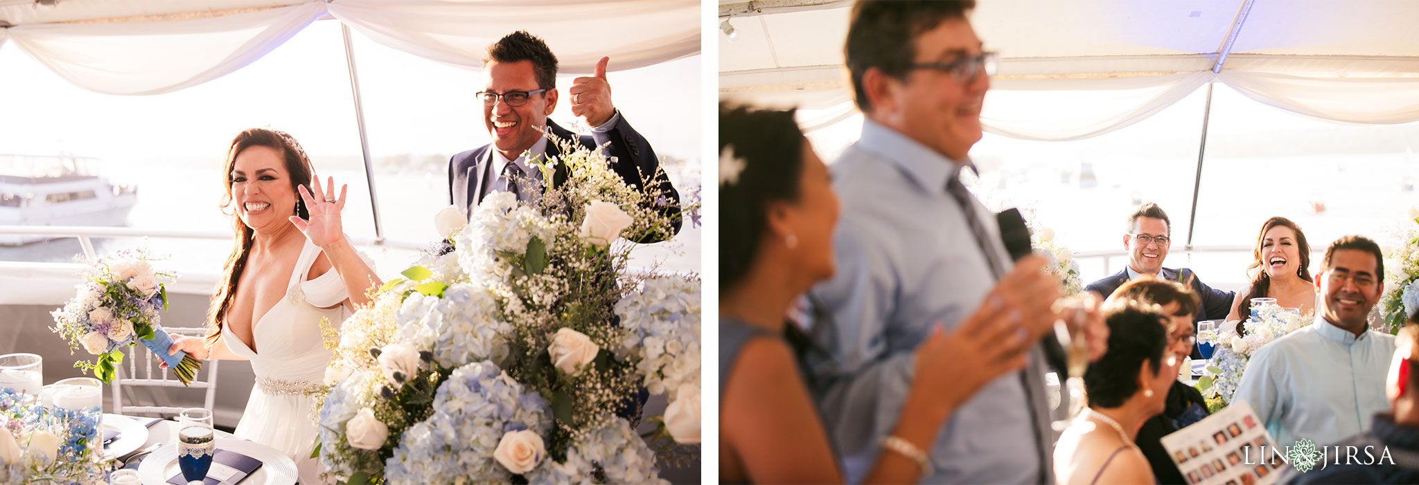 023 charter yachts newport beach wedding reception photography
