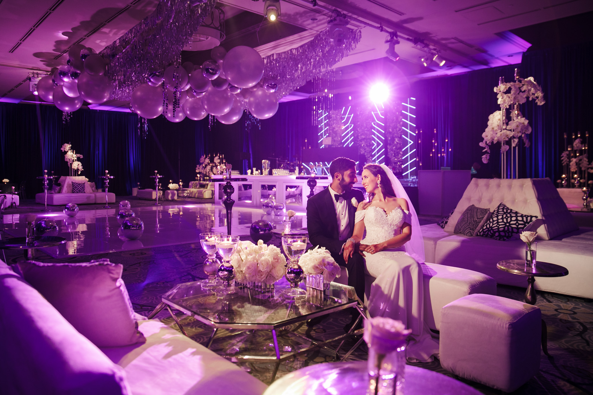056 ritz carlton laguna niguel indian wedding purple reception photography