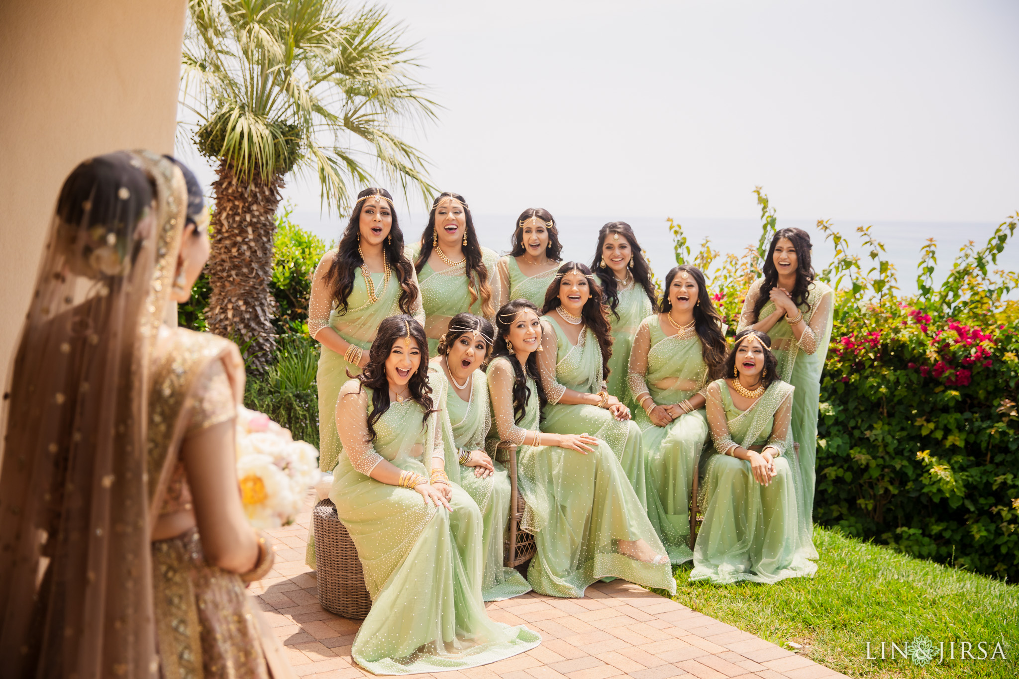 009 terranea resort palos verdes indian bridesmaids wedding photography