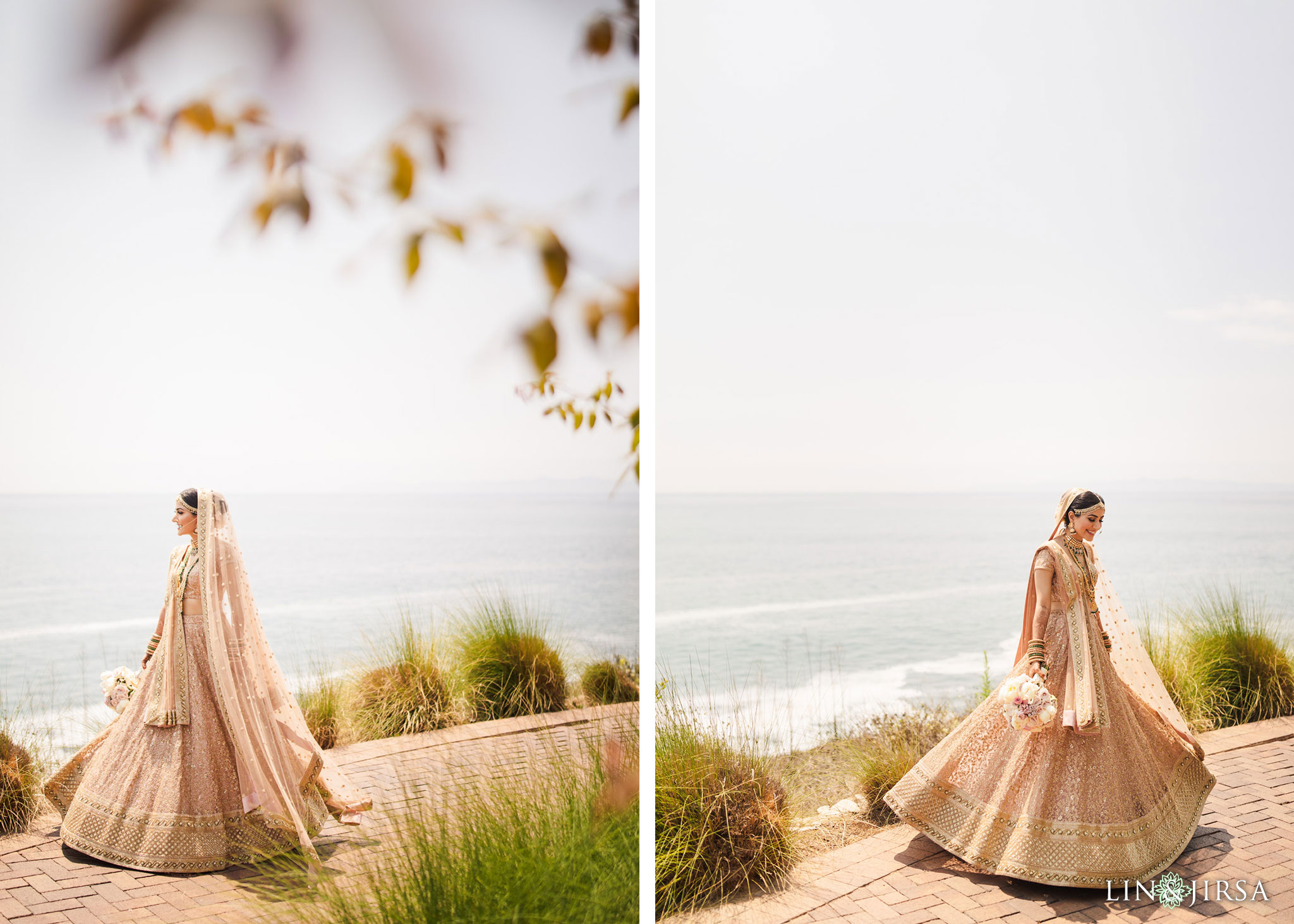 013 terranea resort palos verdes indian bride wedding photography