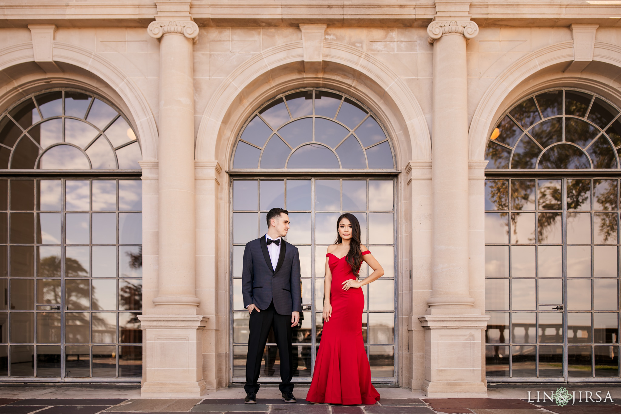 02 greystone mansion beverly hills engagement photography