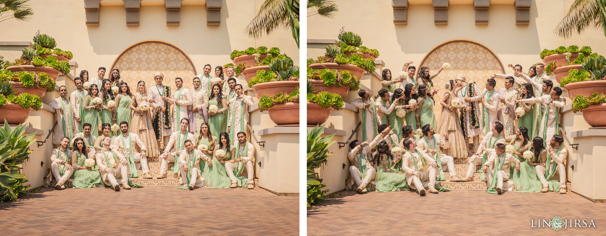 023 terranea resort palos verdes indian bridal party wedding photography