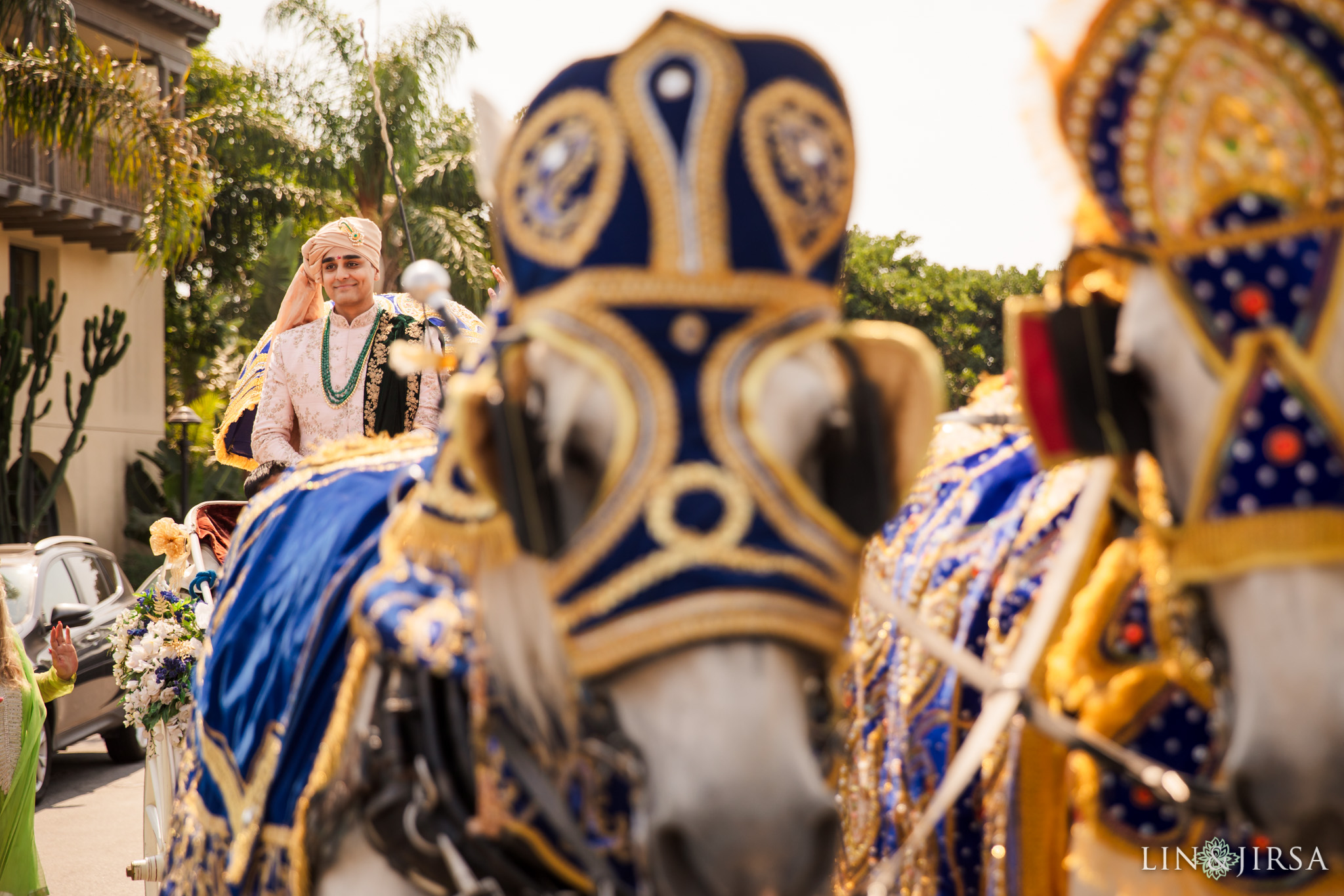 024 terranea resort palos verdes indian baraat wedding photography