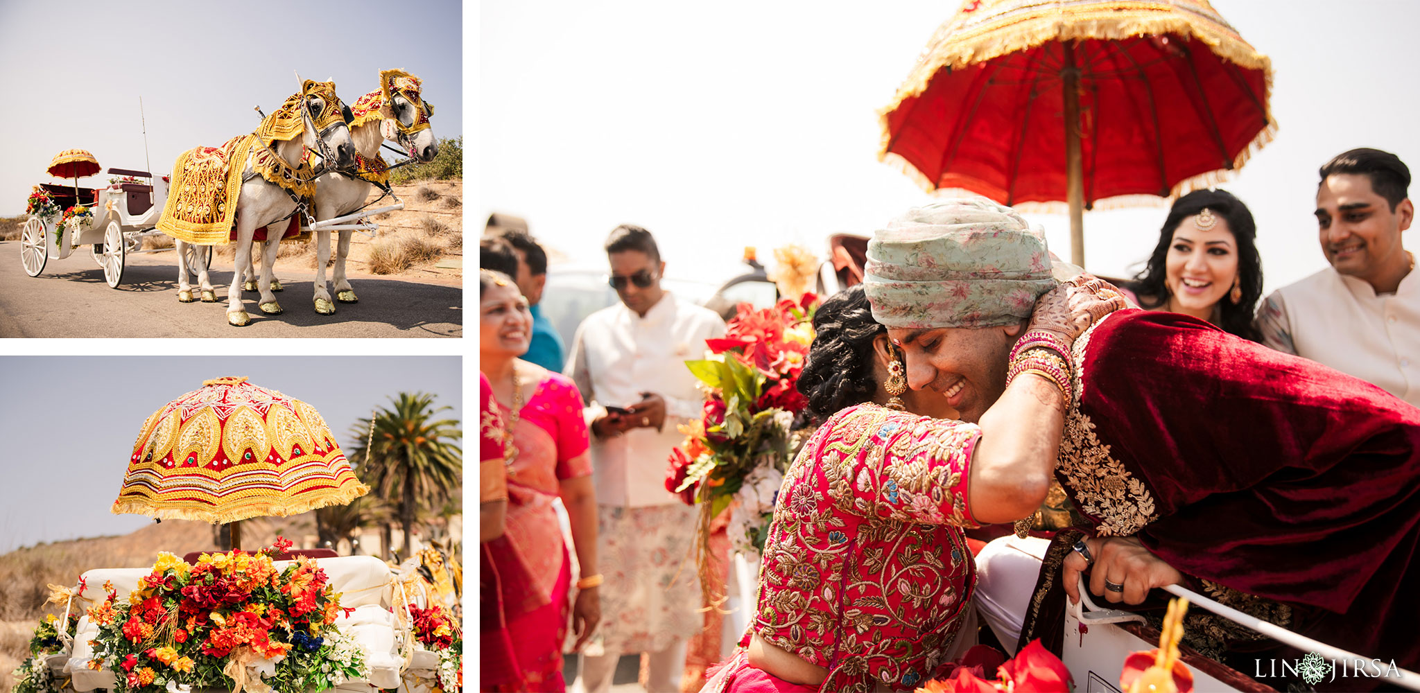 024 terranea resort rancho palos verdes indian wedding baraat photography