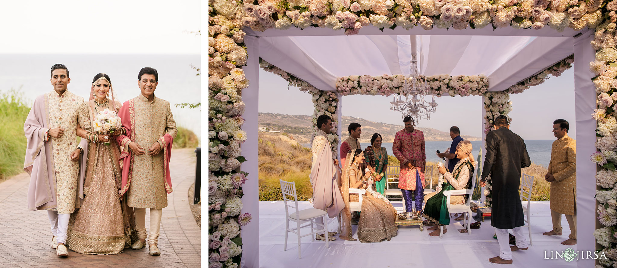 030 terranea resort palos verdes indian ceremony wedding photography