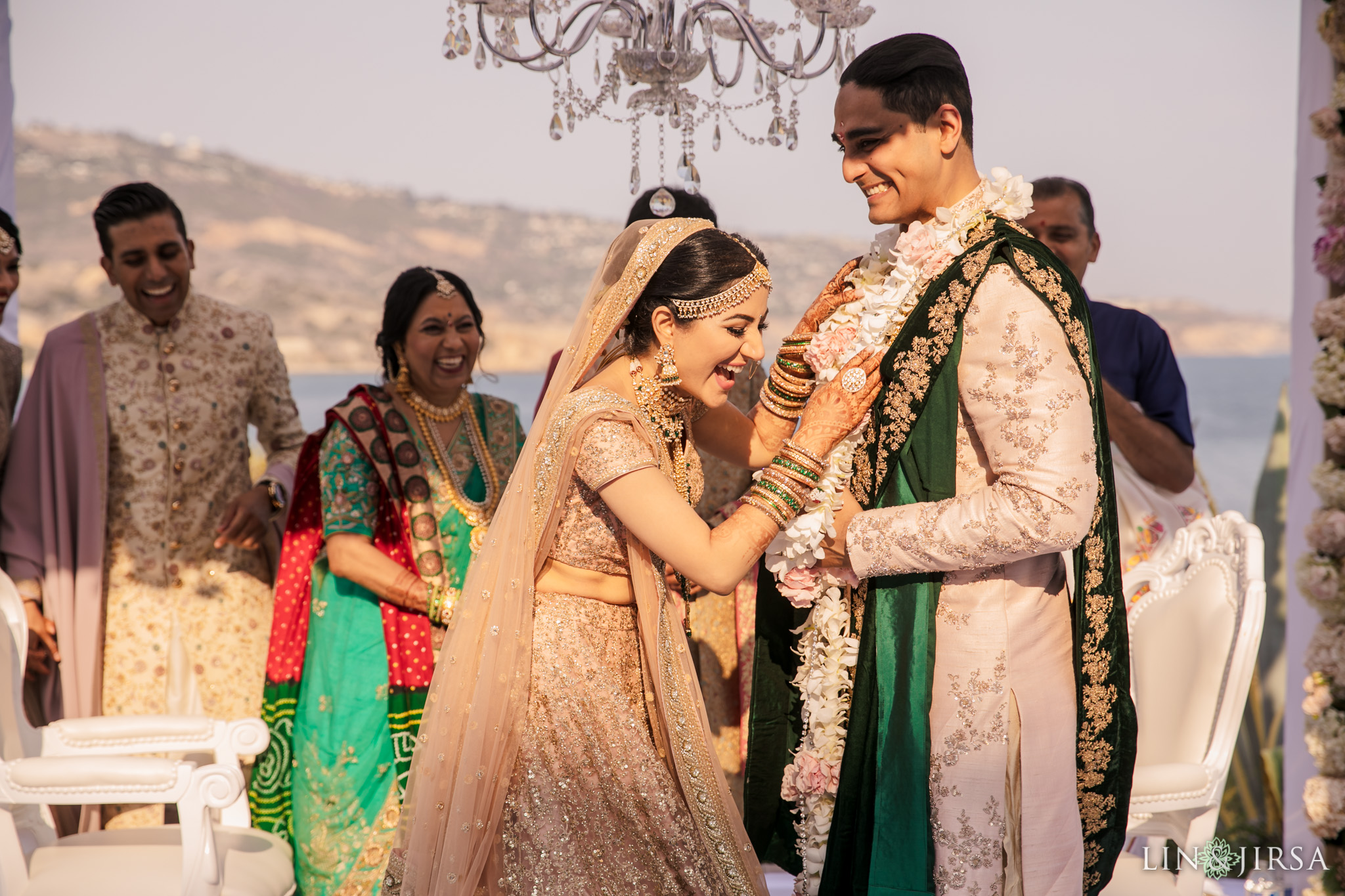 031 terranea resort palos verdes indian ceremony wedding photography