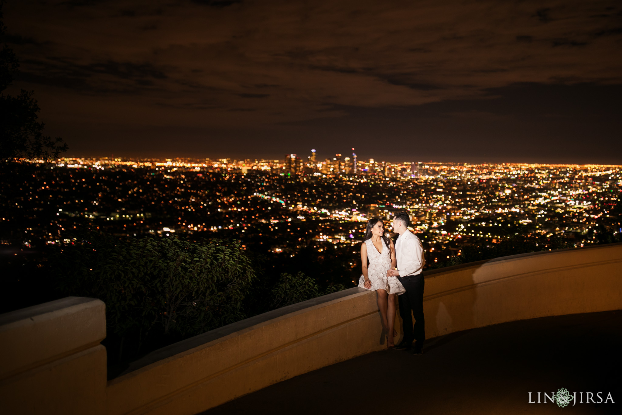 14 griffith observatory los angeles engagement photography