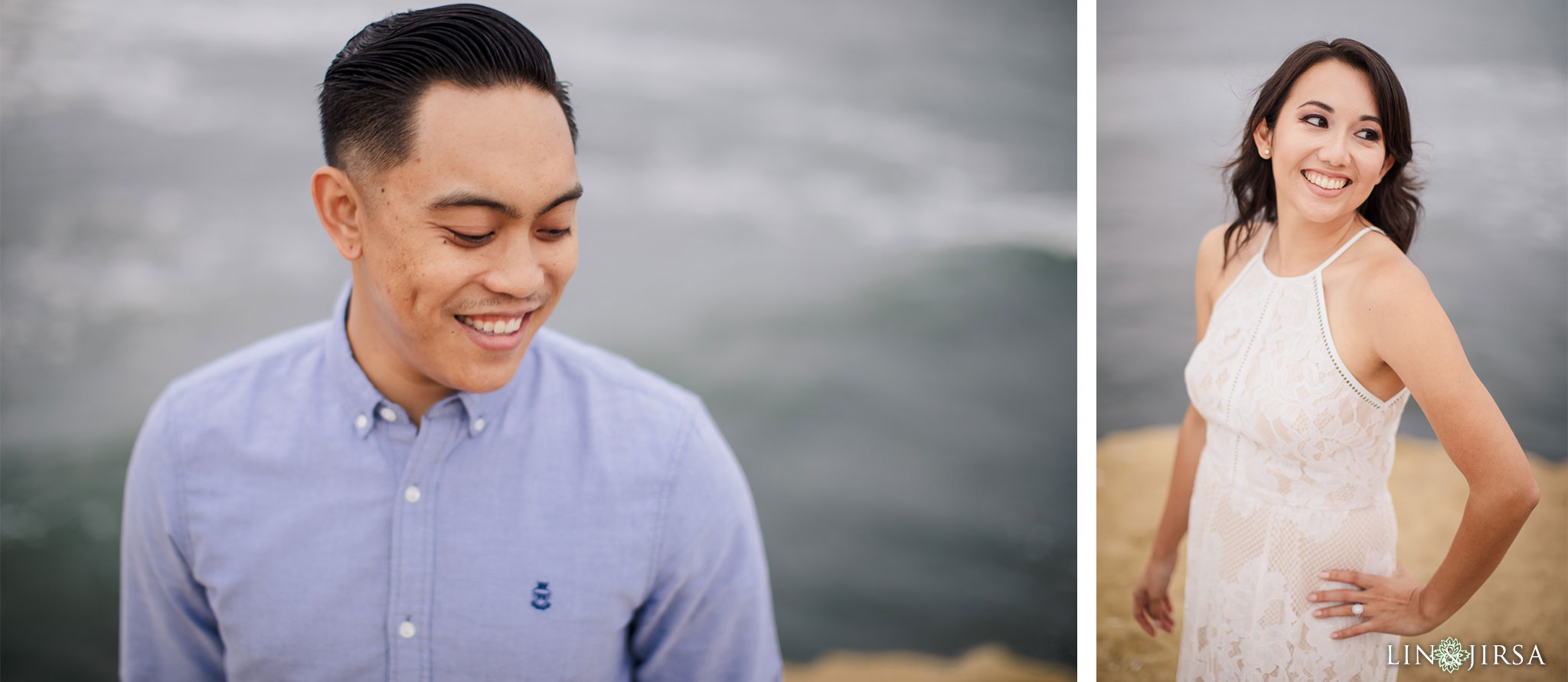 18 san diego beach cliffs engagement photography