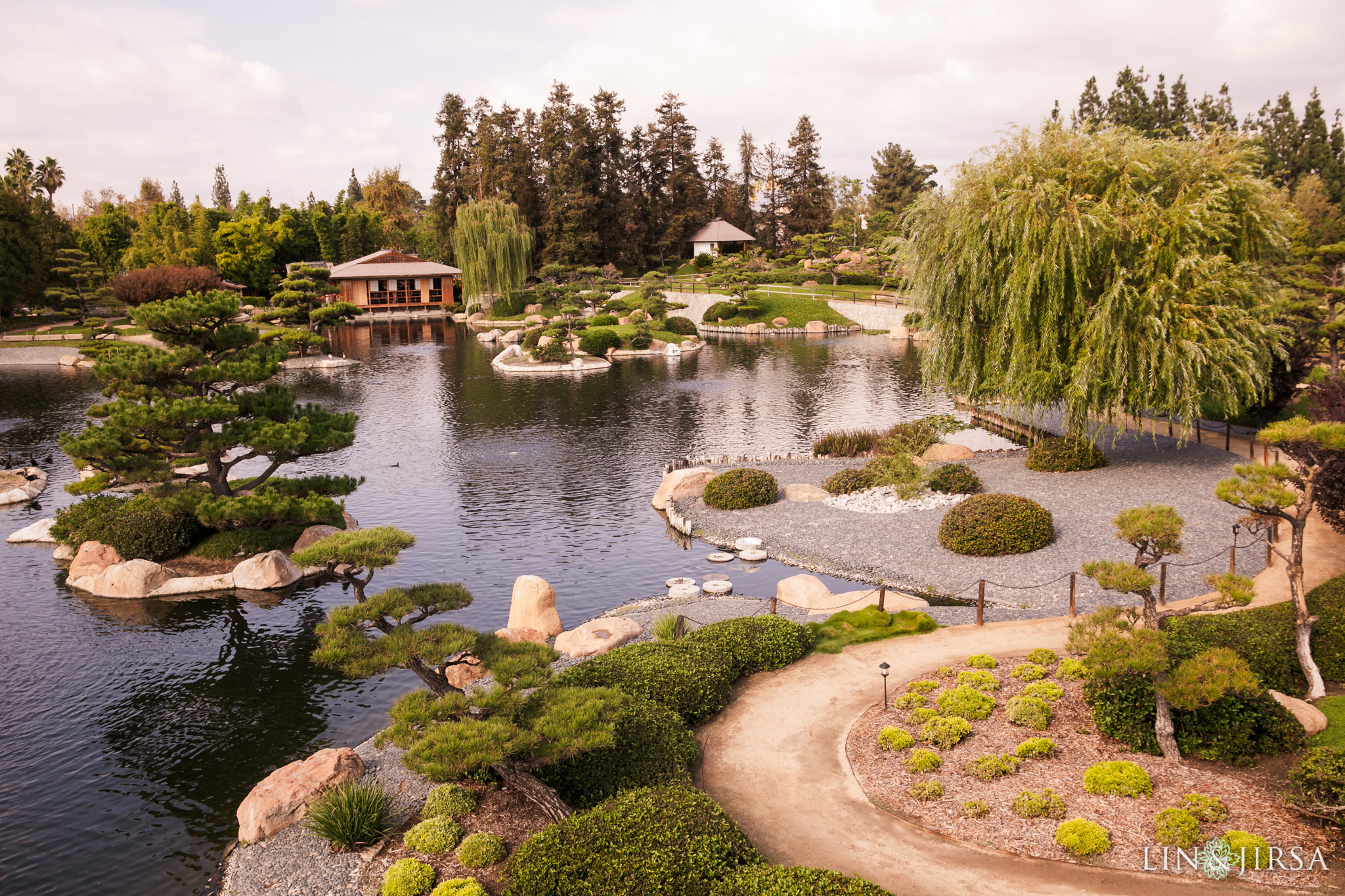 zcl japanese garden signal hill wedding