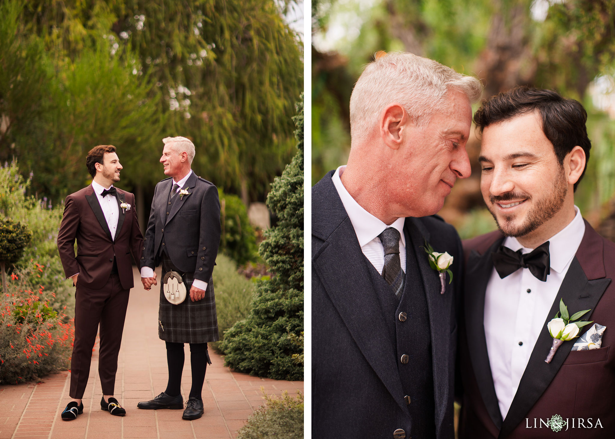 12 sherman library gardens corona del mar same sex wedding photography