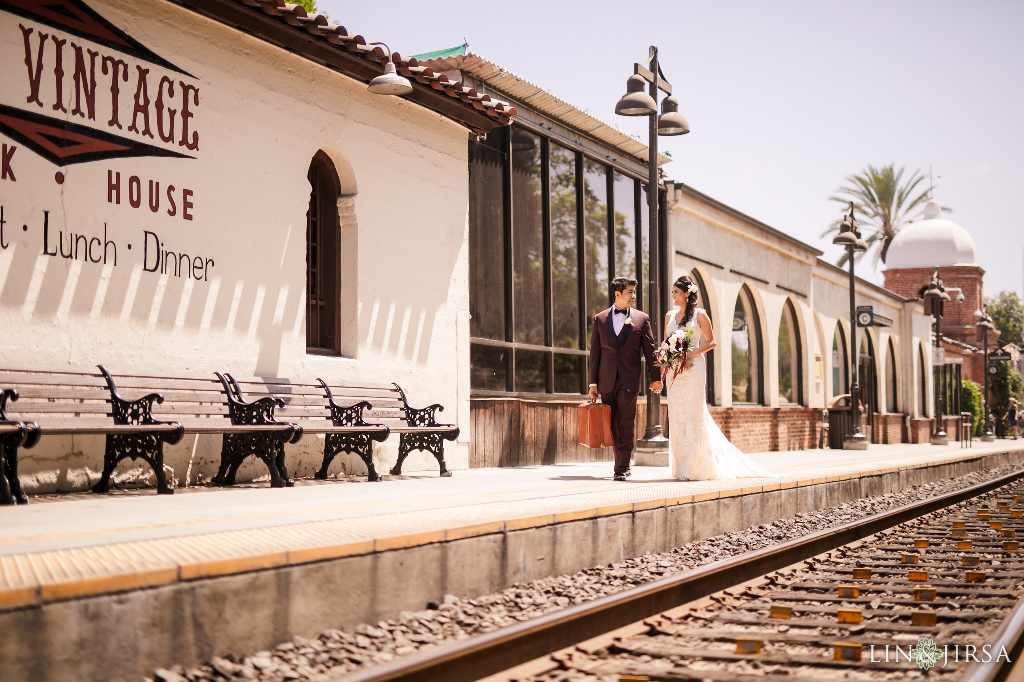 18 san juan capistrano travel train station wedding photography