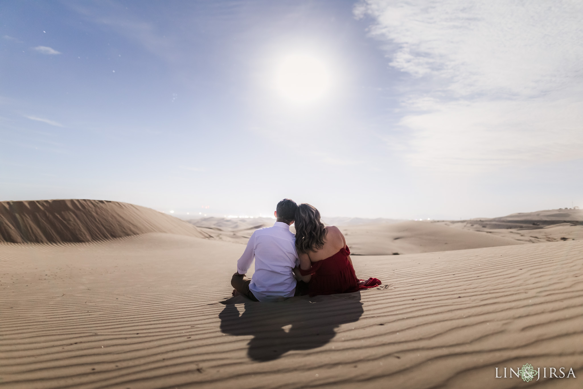 31 Imperial Sand Dunes Moonlight Engagement Photography