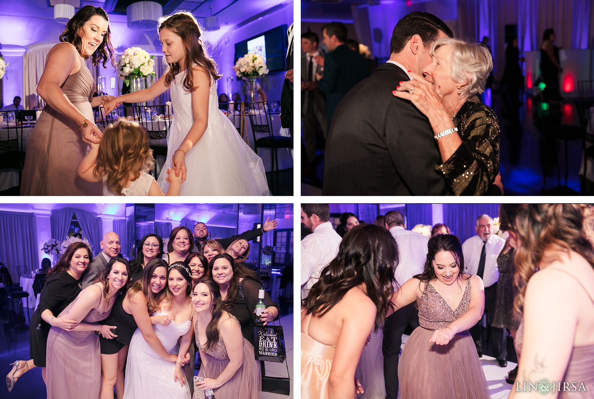 dance floor wedding photography