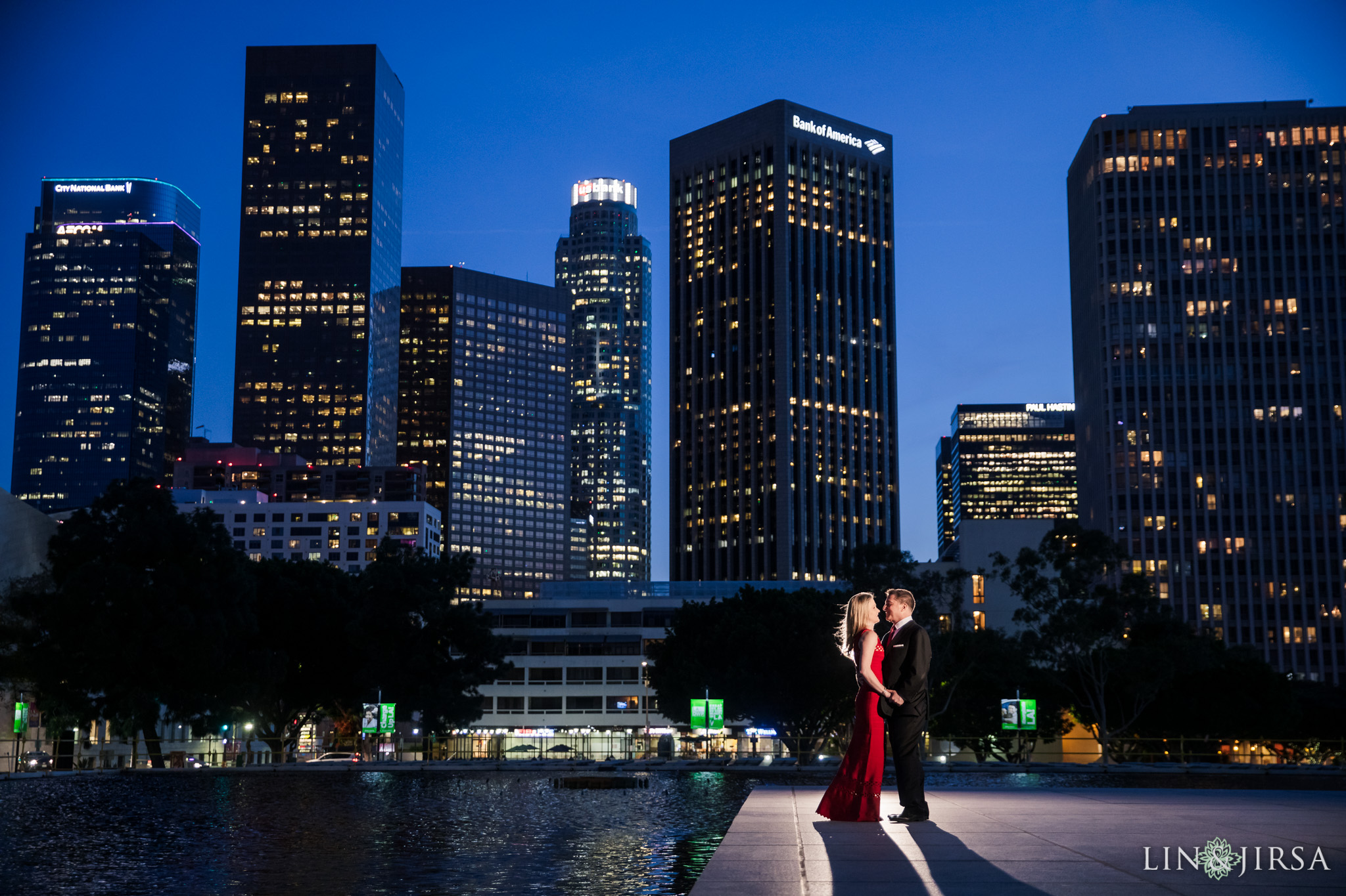 10 Downtown Los Angeles Engagement Photography