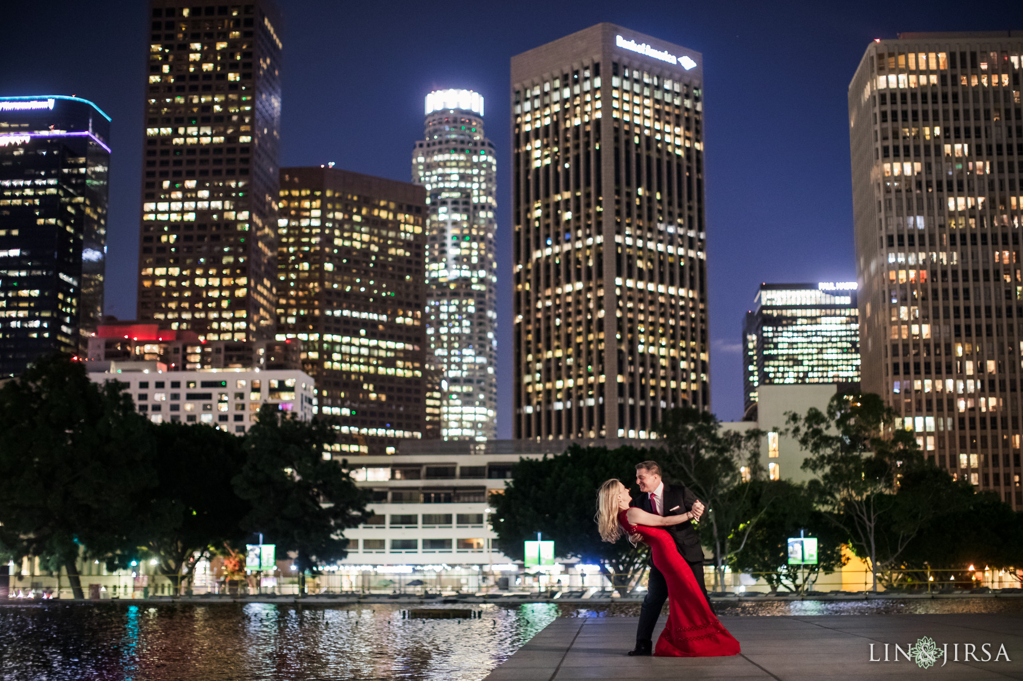 12 Downtown Los Angeles Engagement Photography