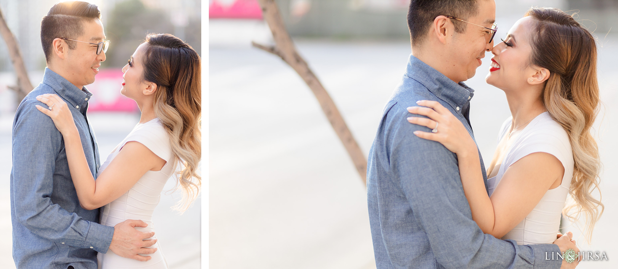 13 Downtown Los Angeles Engagement Street Photography