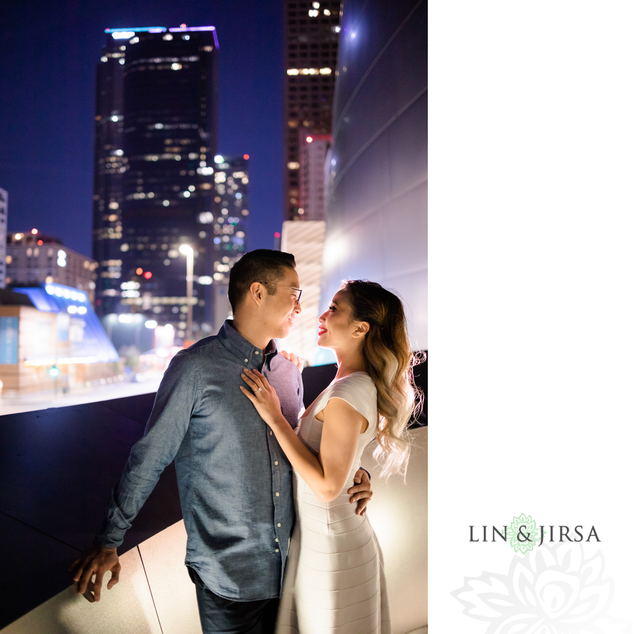 19 Downtown Los Angeles Engagement Street Photography