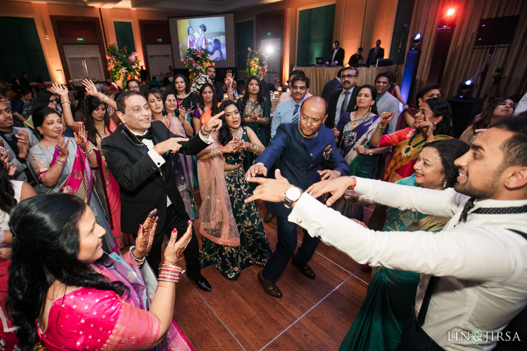20 Hilton Orlando Florida Indian Wedding Reception Photography