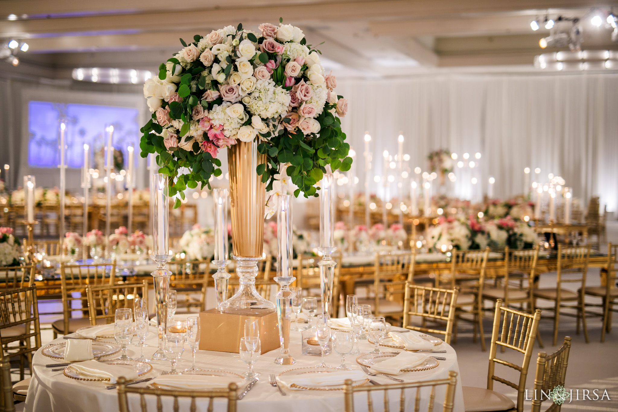 09 Hilton Santa Barbara Beachfront Resort Indian Wedding Reception Photography