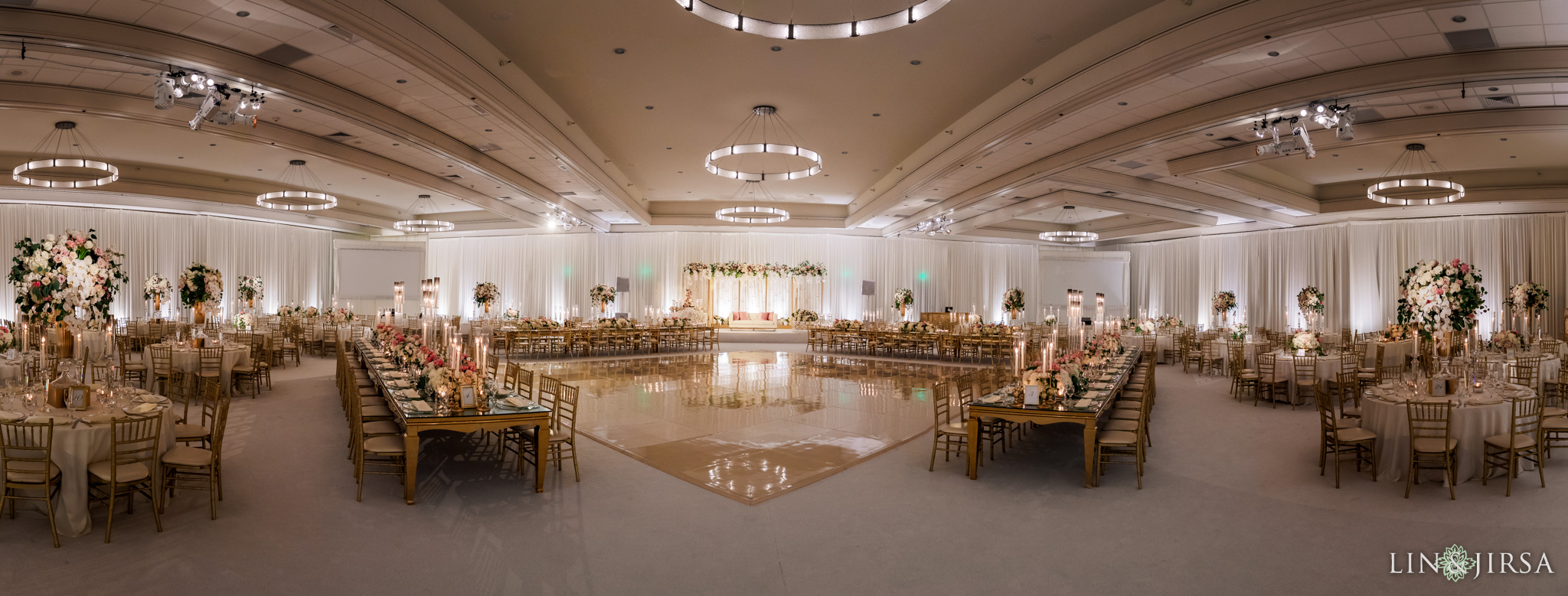 13 Hilton Santa Barbara Beachfront Resort Indian Wedding Reception Photography
