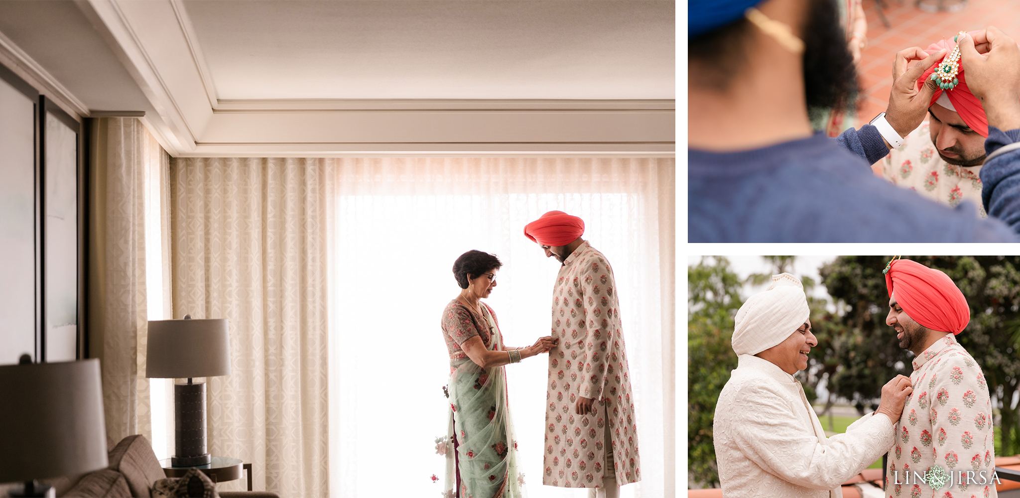 16 Hilton Santa Barbara Beachfront Resort Punjabi Indian Wedding Ceremony Photography