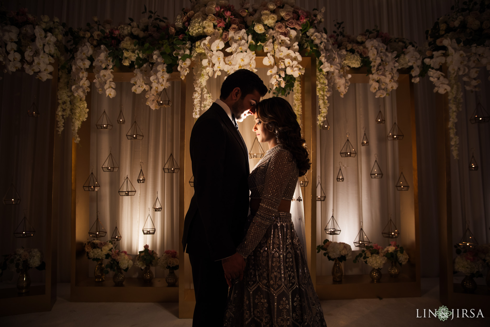 17 Hilton Santa Barbara Beachfront Resort Indian Wedding Reception Photography