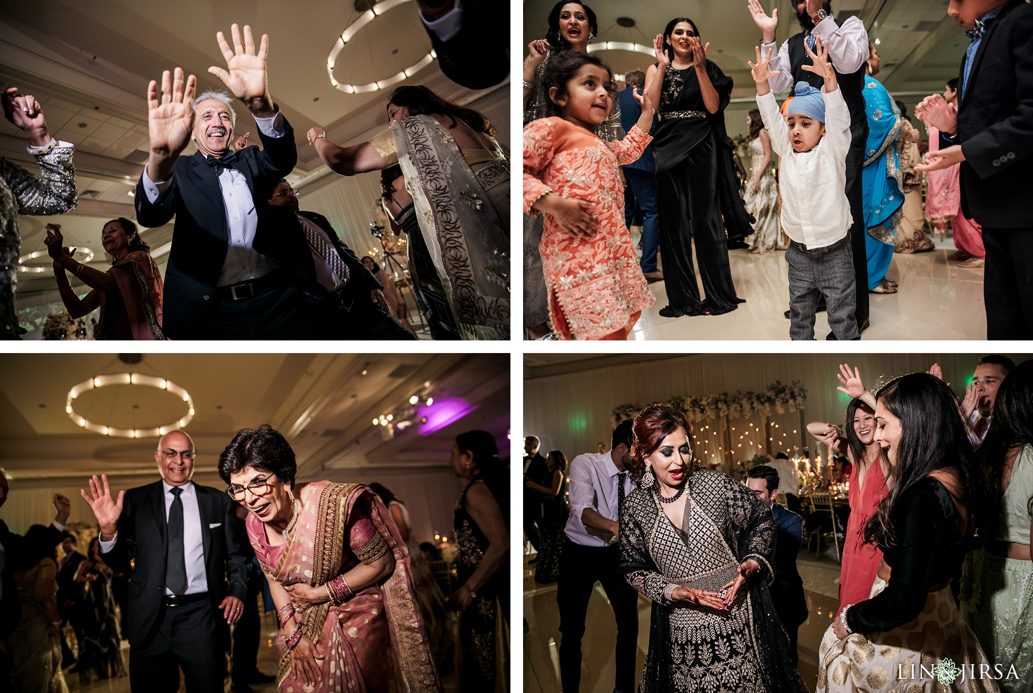 23 Hilton Santa Barbara Beachfront Resort Indian Wedding Reception Photography