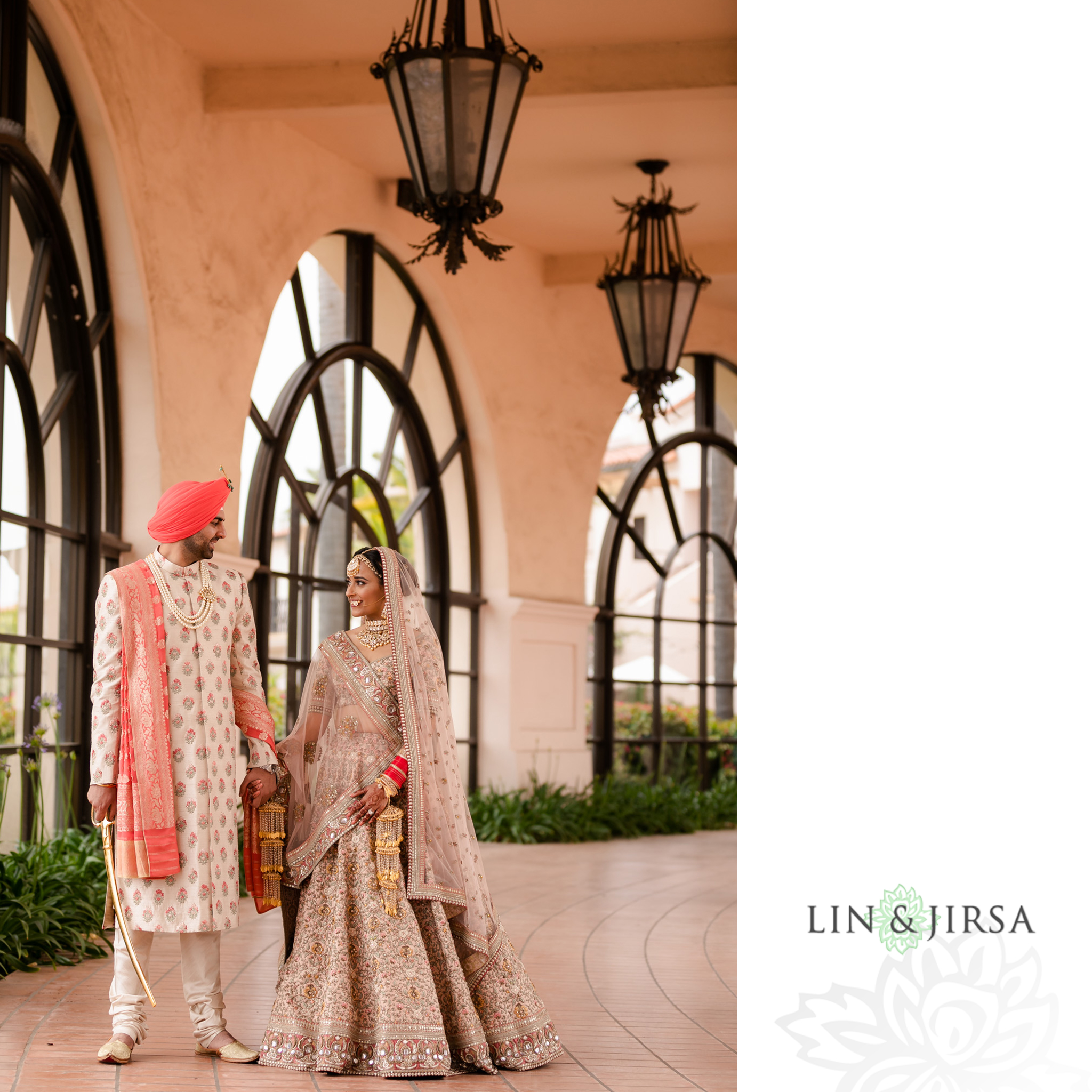 29 Hilton Santa Barbara Beachfront Resort Punjabi Indian Wedding Ceremony Photography