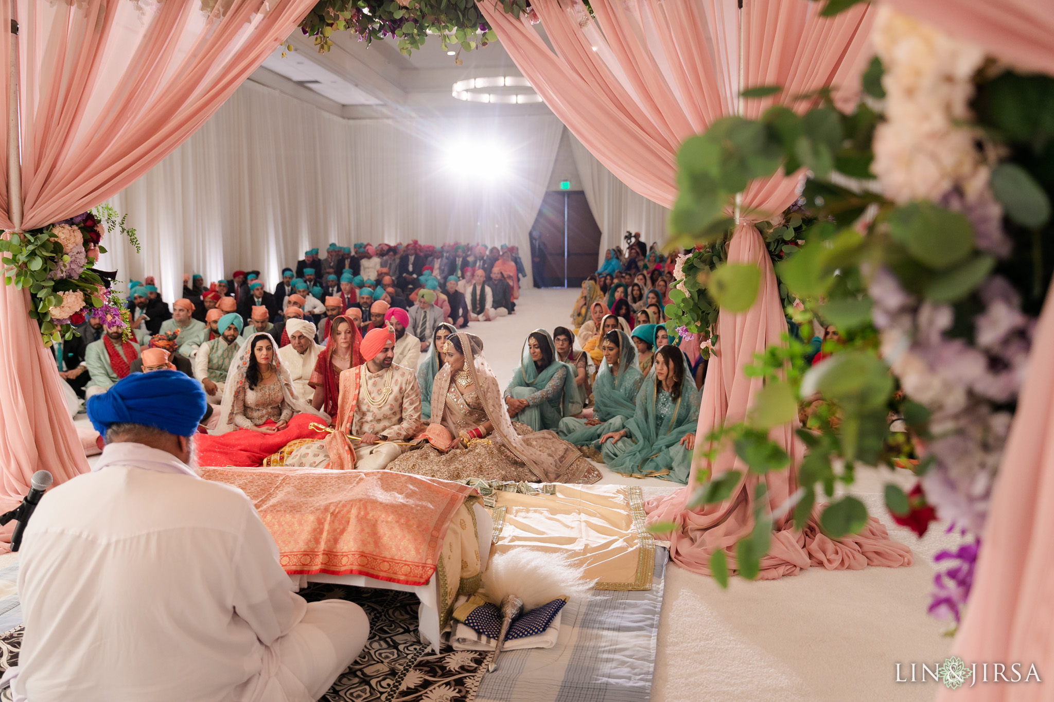 40 Hilton Santa Barbara Beachfront Resort Sikh Wedding Ceremony Photography