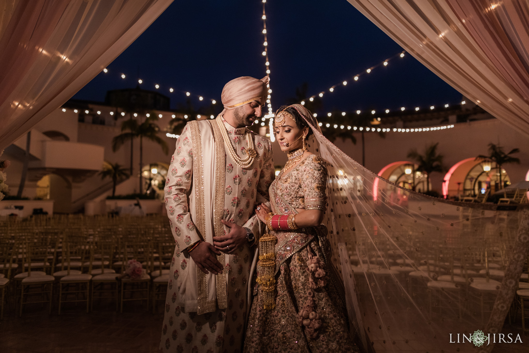 56 Hilton Santa Barbara Beachfront Resort Punjabi Indian Wedding Ceremony Photography