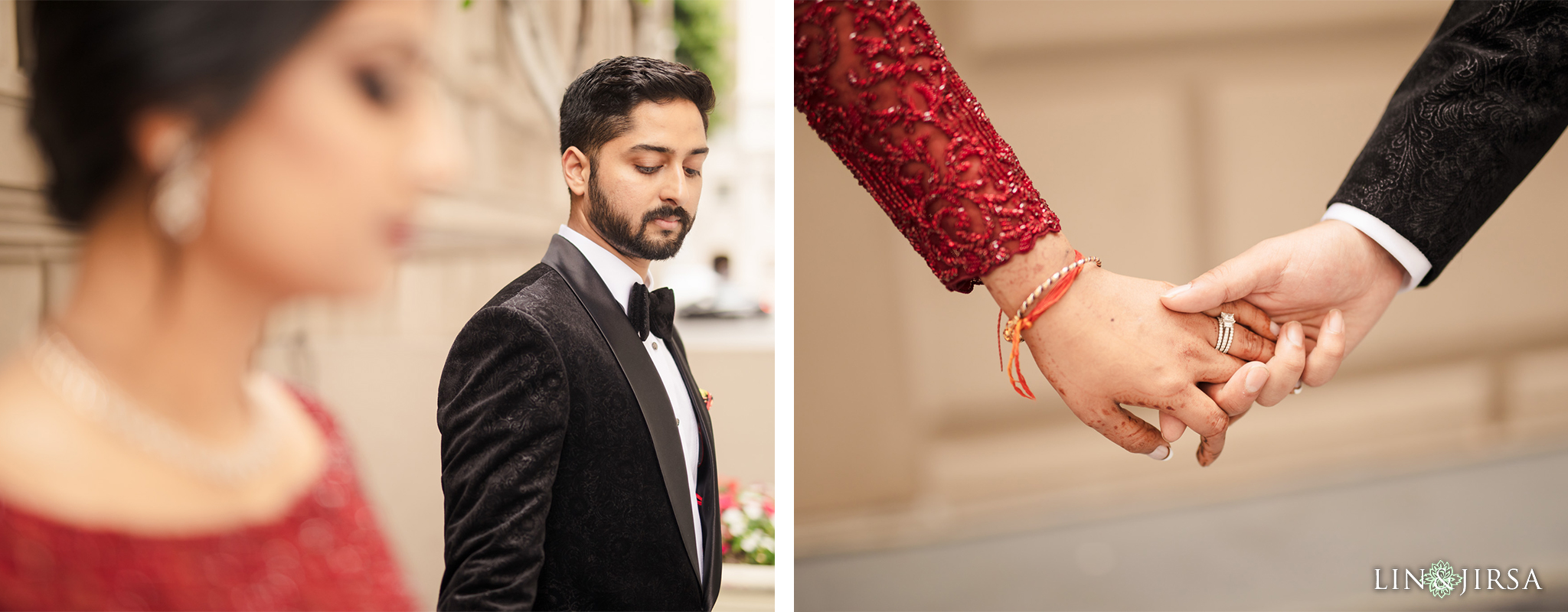 35 Millennium Biltmore Hotel Los Angeles Indian Wedding Reception Photography