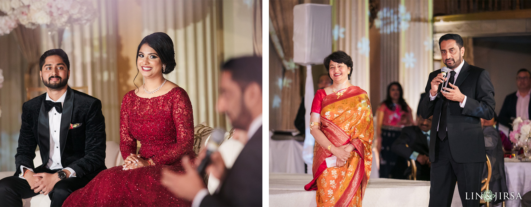 54 Millennium Biltmore Hotel Los Angeles Indian Wedding Reception Photography