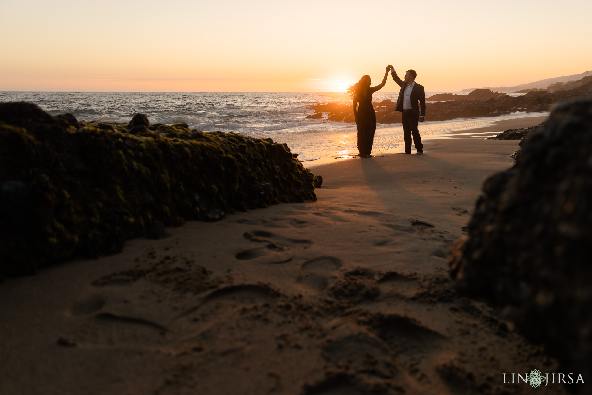 12 Laguna Beach Sunset Orange County Engagement Photographer