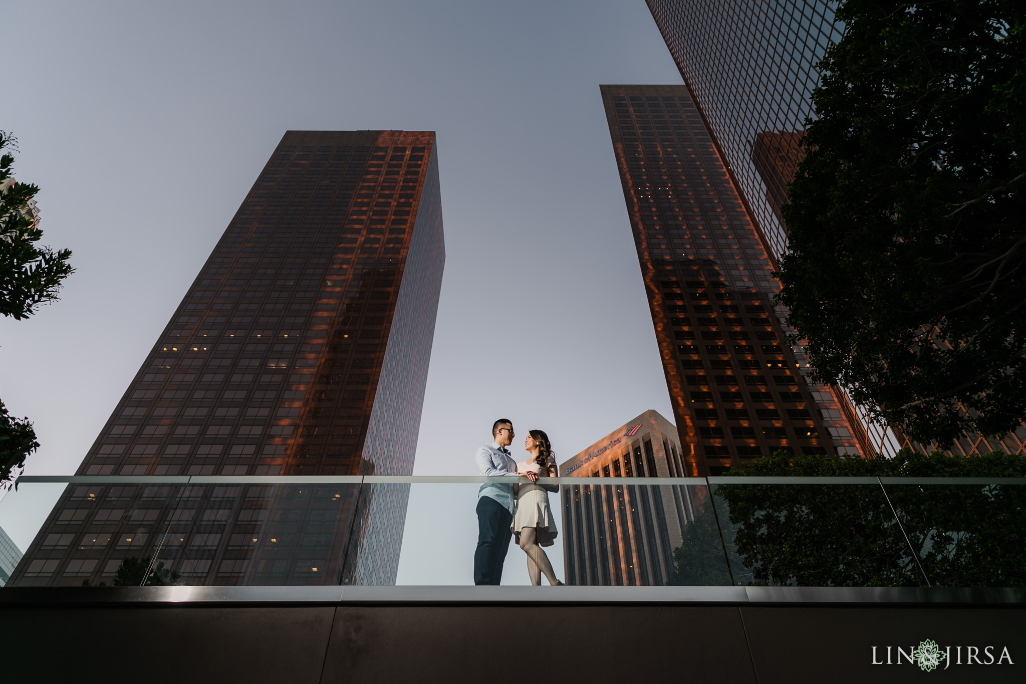 34 Downtown Los Angeles Engagement Photography